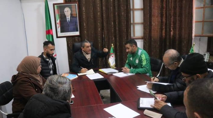 Ligue de wilaya de football de Relizane.  Réunion du Bureau pour l’évaluation du bilan mensuel