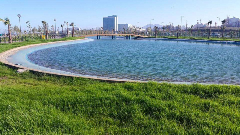 Des garde-fous pour «Epic Oran-Vert» avec ses 1.000 employés. Les jardins ont repris leur végétation et leur florescence