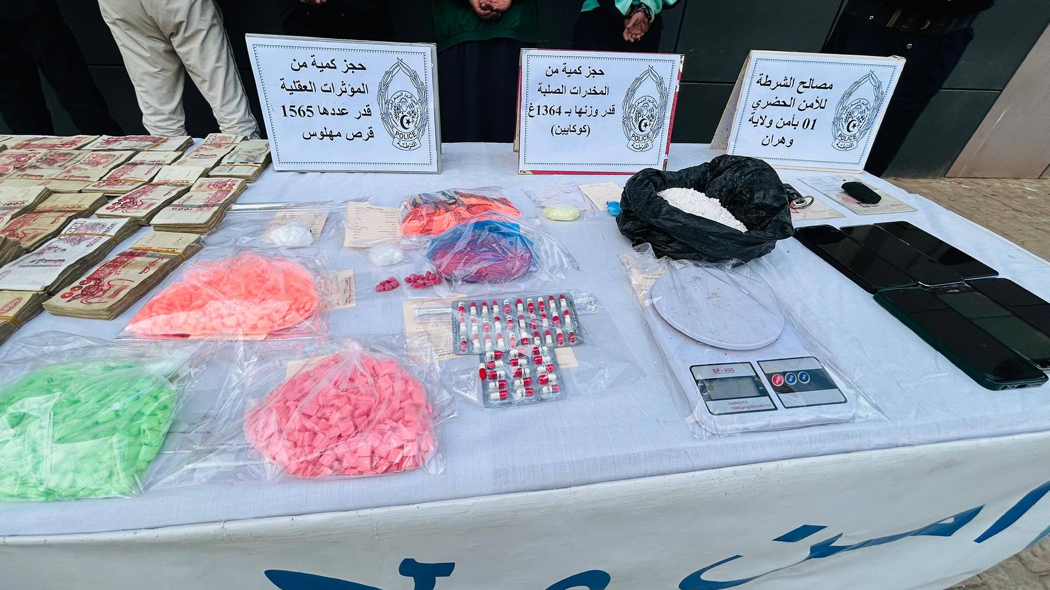 Trafic de drogue. 05 trafiquants de drogue surpris par la police