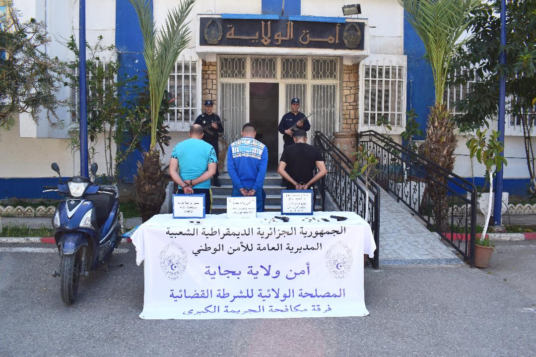 Sûreté de wilaya de Béjaïa. Un réseau de tueurs à gages démantelé