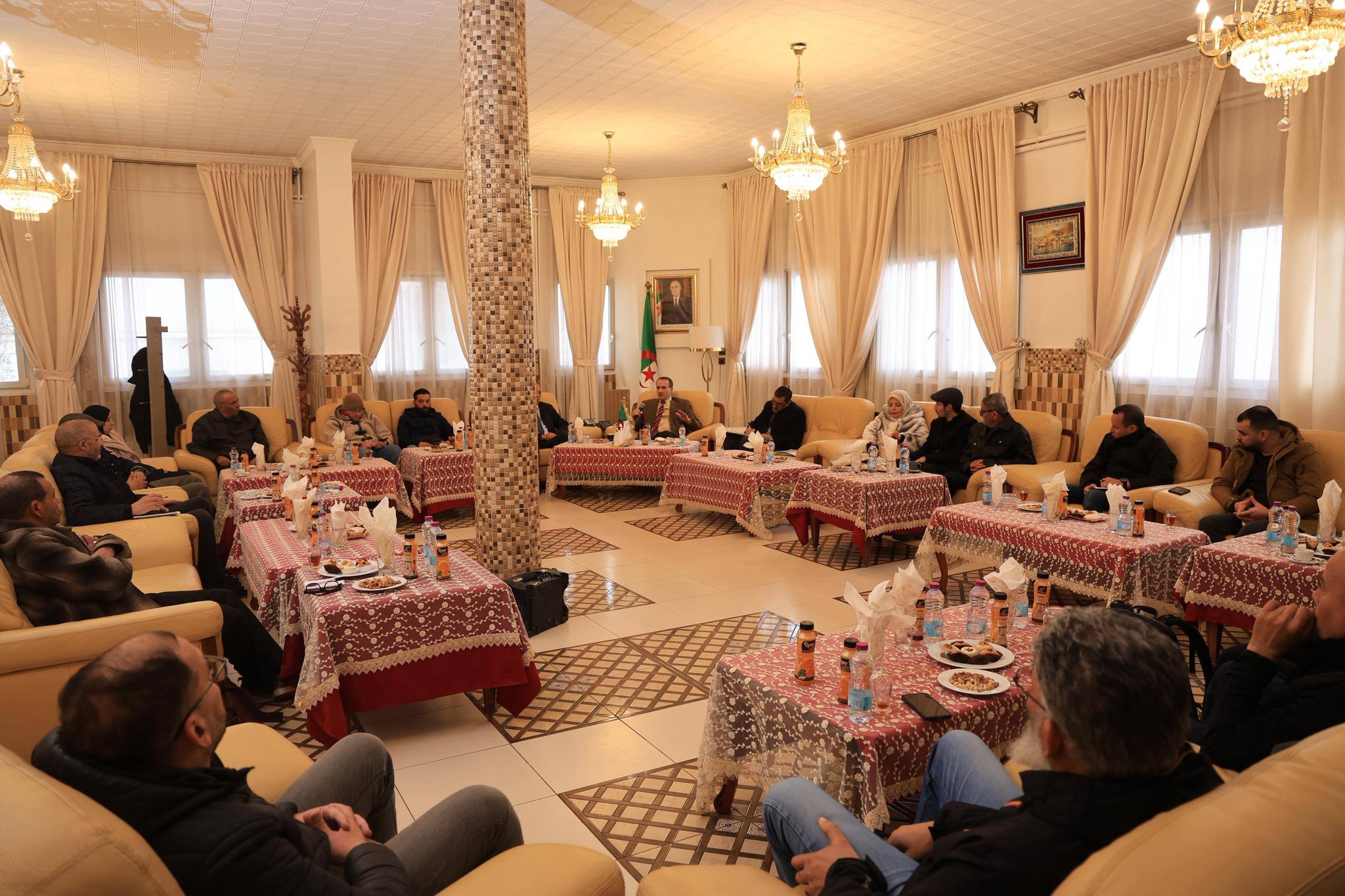 Tiaret. Le S.G rencontre les représentants de la presse locale