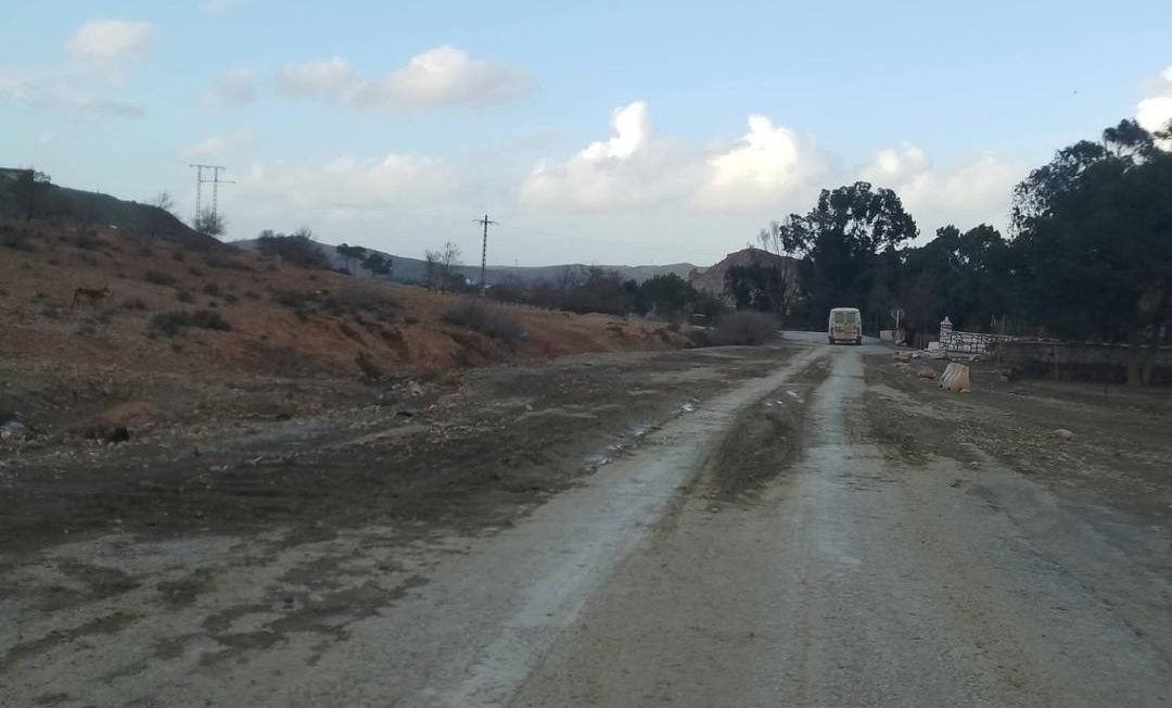 Relizane. Dégradation la route menant au barrage  de Saâda à Sidi M'hmed Benaouda