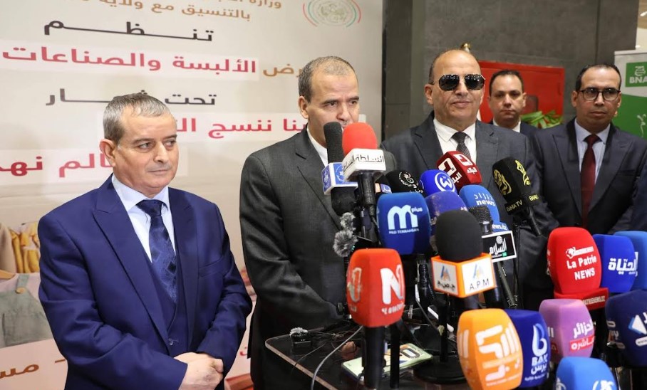 Kamel Rezig en visite à Mostaganem. Un Salon pour dynamiser le secteur  de l’habillement et l’industrie textile