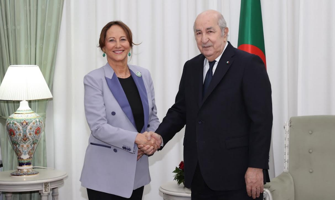 Ségolène Royal plaide pour un dépassement des postures politiques.   Timing compliqué pour une visite