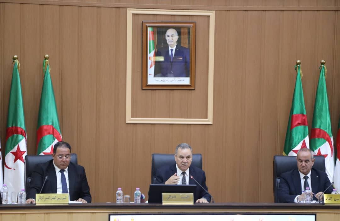 Brahim Ouchène tient son premier exécutif de wilaya