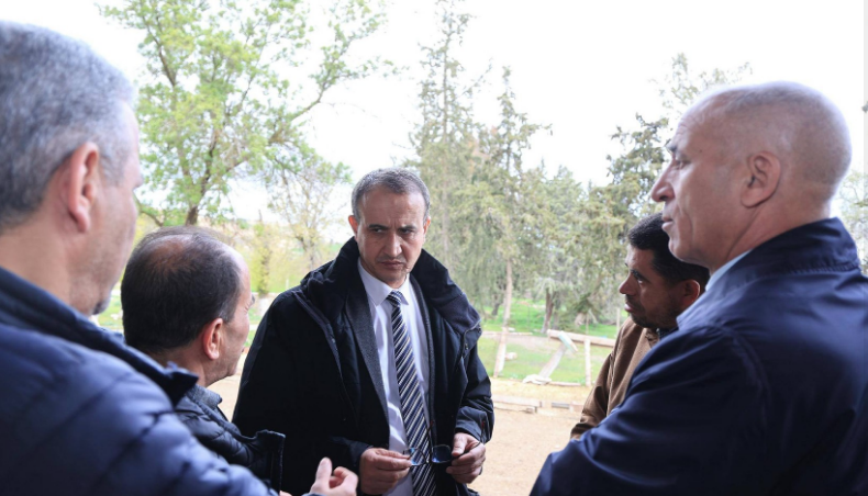 A l’approche de la réception des moutons importés à Tiaret. Le S.G de la wilaya inspecte le point de collecte à Sebaine