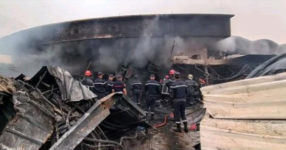 Incendie dévastateur à Sidi Bel-Abbès. Pertes matérielles colossales et questions en suspens