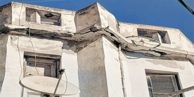 Haï Oussama (Ex Boulanger). 10 familles sous la menace  d’un bloc de béton