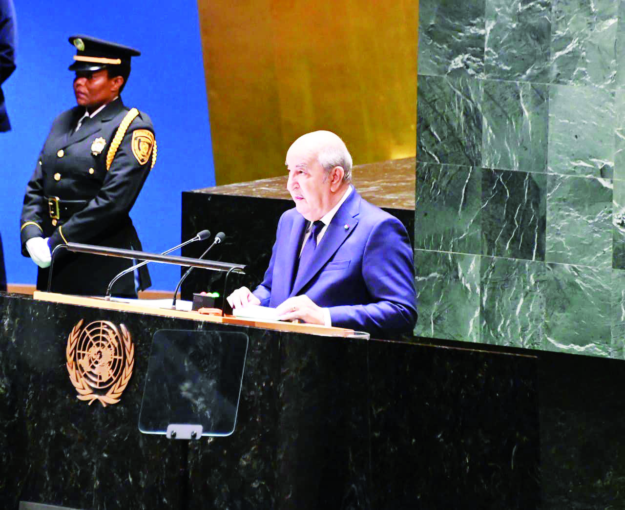 Mandat de l'Algérie au Conseil de Sécurité. Priorité absolue à la cause palestinienne