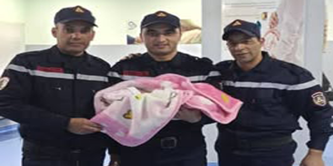 Protection civile de Tiaret. Accouchement sur place  d'une femme enceinte