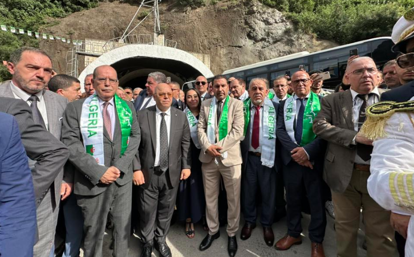 Hommage aux martyrs du 8 mai 1945. Le ministre des Moudjahidine et une délégation d’élus français à Kherrata