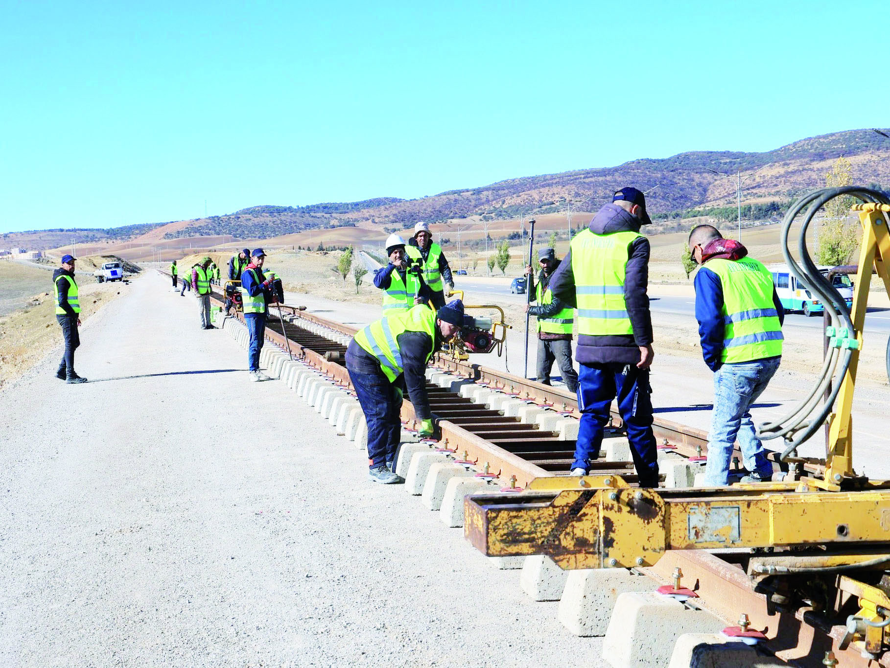 Mégaprojet ferroviaire de la ligne minière ouest. Levier fondamental  pour l’économie nationale