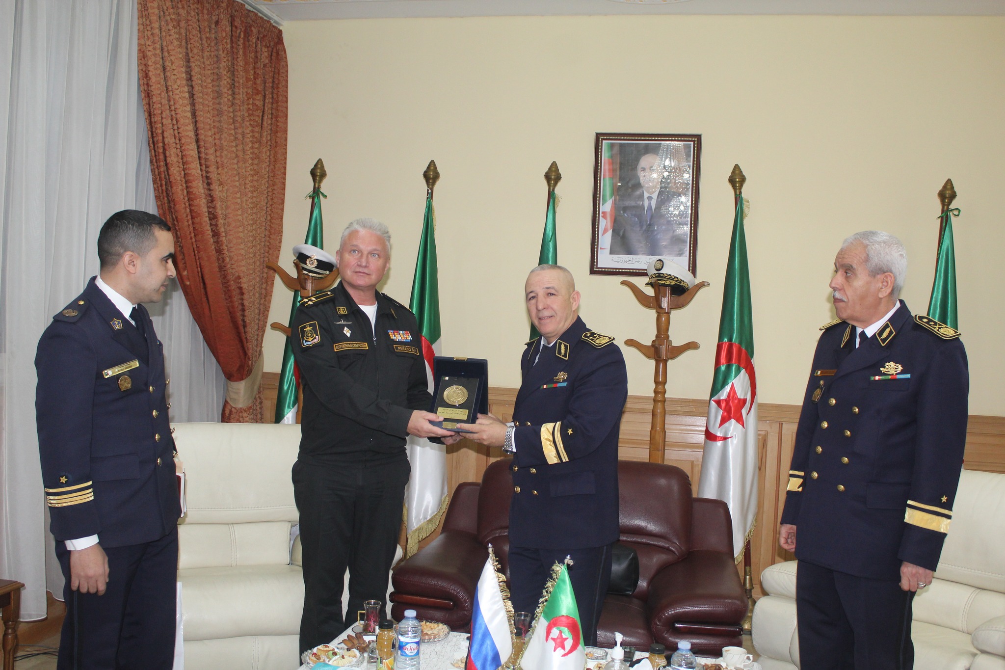 Coopération militaire.  Escale technique du sous-marin «Krasnodar» à Oran