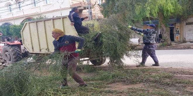 Quartier Chemirik (Relizane). Des interventions pour atténuer les effets des intempéries