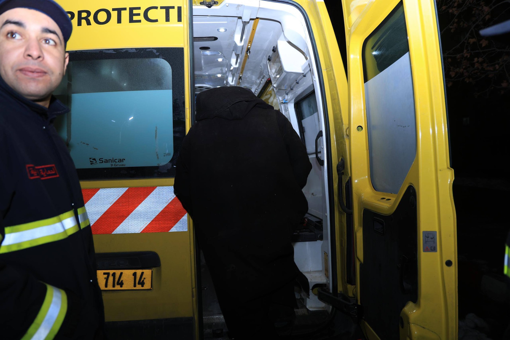 Direction de l'Action Sociale.  Opérations d’assistance aux personnes sans abris 