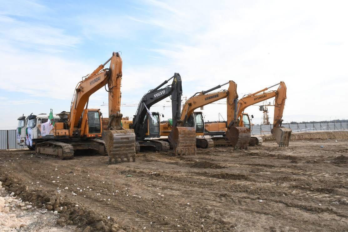 Pôle urbain «Belhacel» (Relizane). Implantation de 890 logements LPL