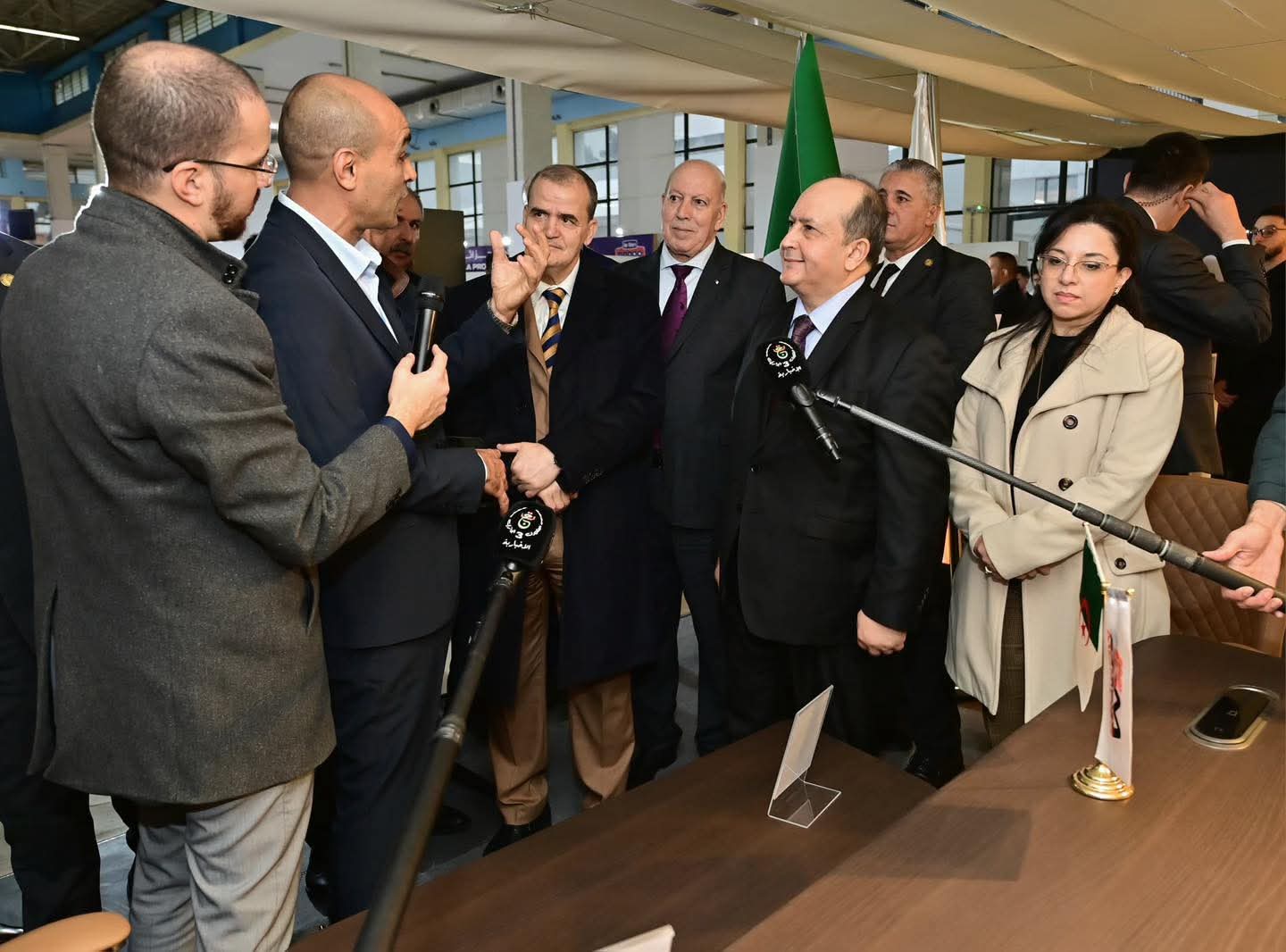 Foire de Production Nationale.  Ghrieb à bâtons rompus avec les investisseurs et opérateurs économiques