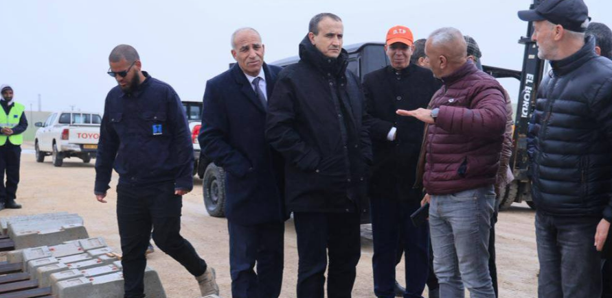 Tiaret. Le S.G. de la wilaya inspecte le projet de la ligne ferroviaire